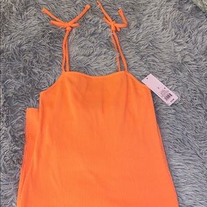 NWT peach mini dress